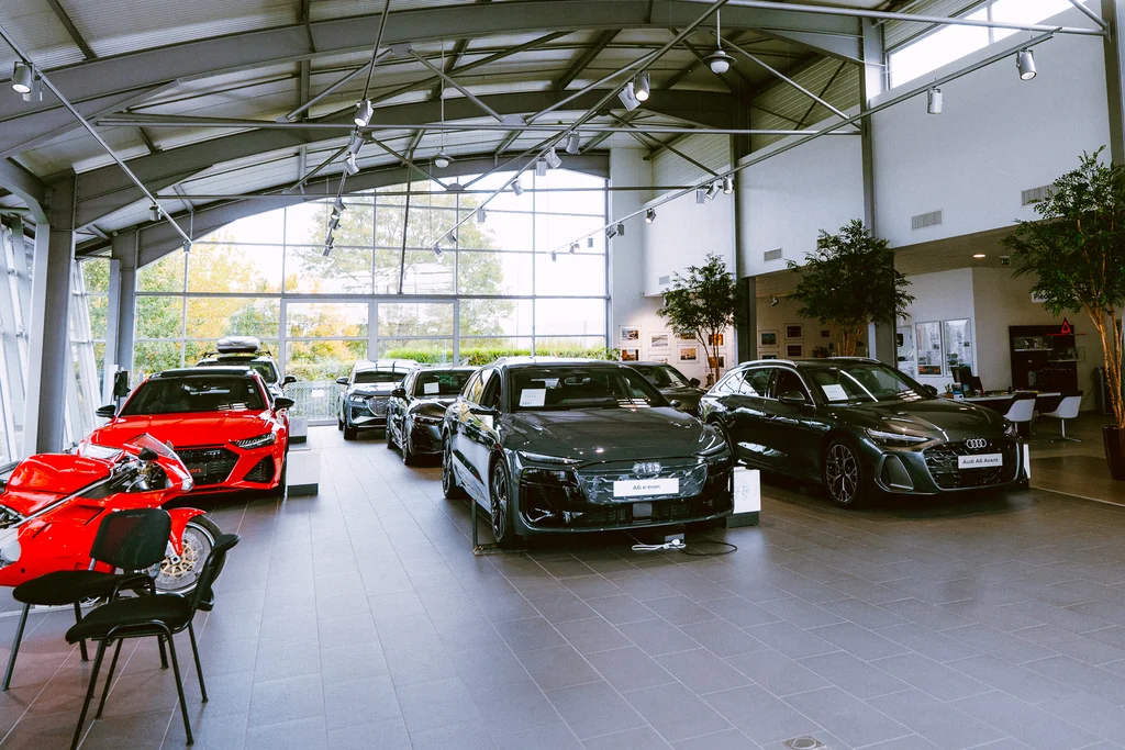 Photo intérieur de la concession Mouton Audi Saint-Malo