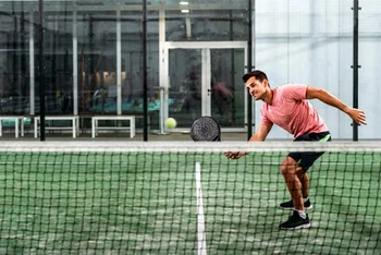 Photo d'un joueur de Padel