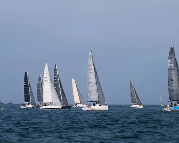 Photo de voiliers du trophée Audi Saint-Malo Voile