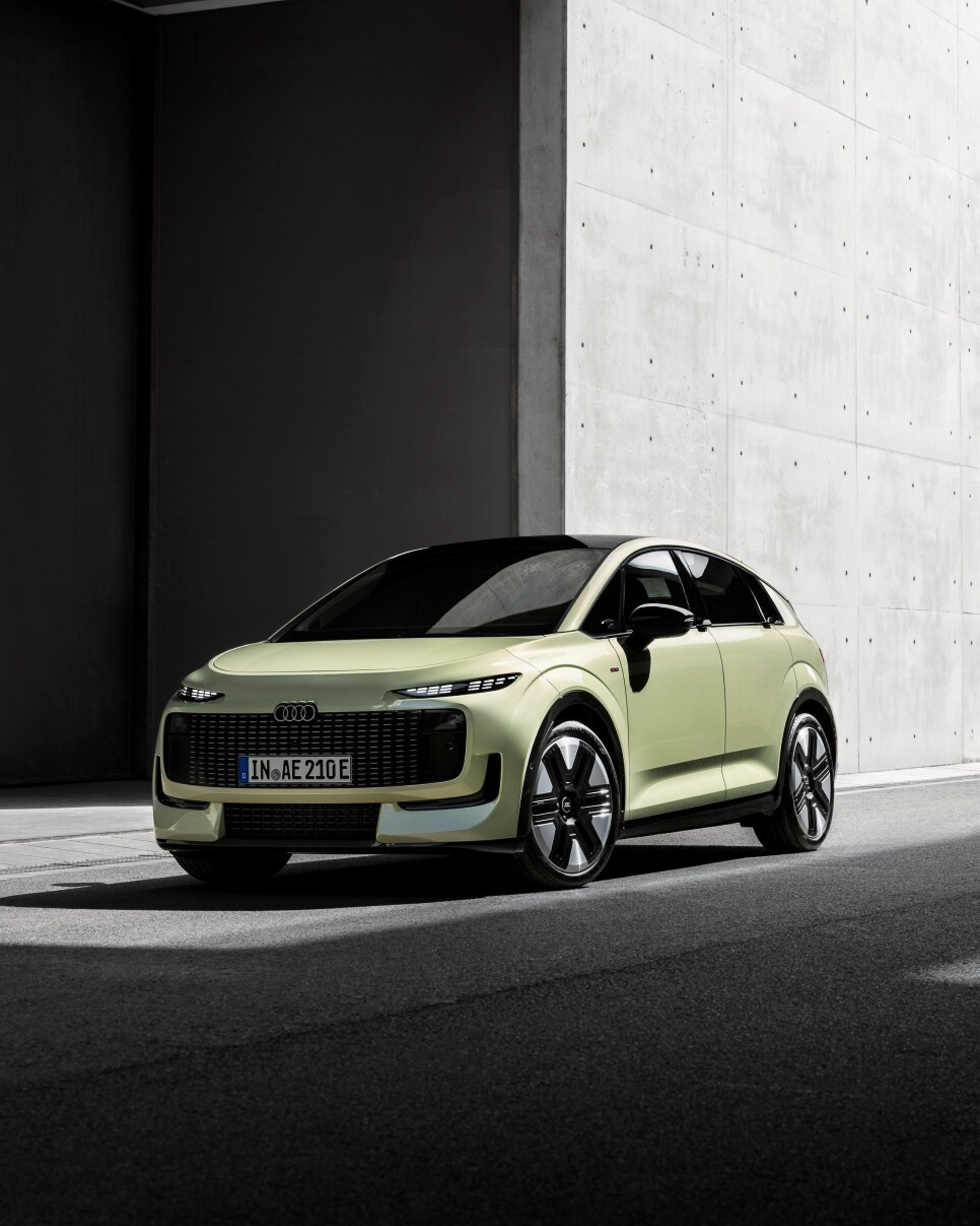 Photo de la nouvelle A2 e-tron 100% électrique